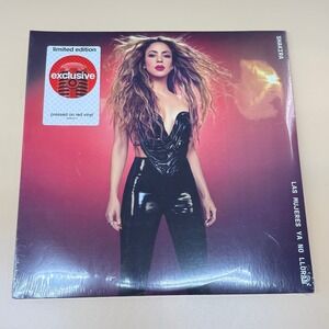 Shakira - Las Mujeres Ya No Lloran Target Exclusive Ruby Red Vinyl LP New Sealed